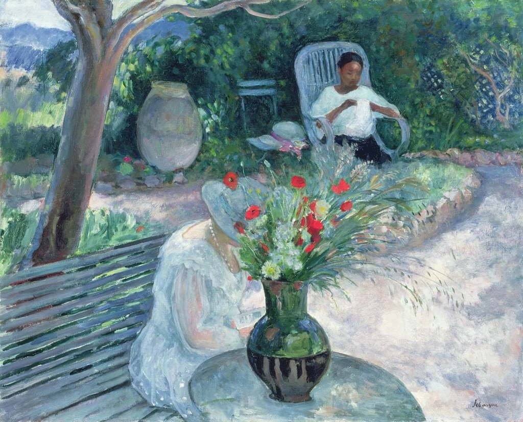 Il giardino di Pradet, 1923 ca